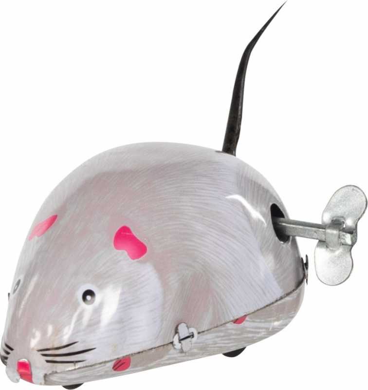 Maus grau aus Blech